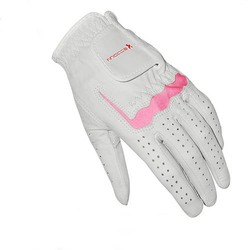 Golf gloves Women Sheepskin left right hand for golfer breathable sports glove driver gloves Anti-skidding Mittens