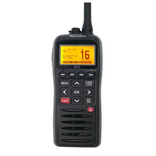 VHF Marine Radio RS-38M Waterproof Walkie Talkie Float Tri-Watch 156.025-157.425MHz Two Way Radios Transceiver With GPS Function