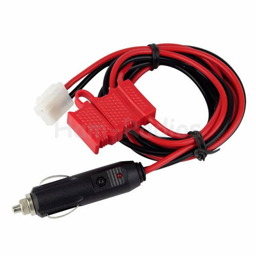 12V DC Power Cord Cable Plug for Kenwood Mobile Radio TM-281 TK-760/768/8180