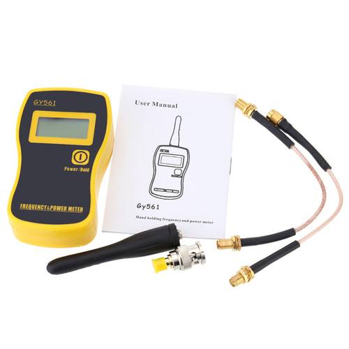 Two Way Radio Frequency Counter & Portable Handheld Power Meter GY561 GY-561 Test Range 1MHz-2400MHz /0.1W-50W