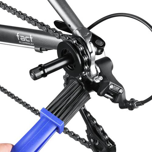 Bicycle virtual freewheel quick release chain cleaning tool chain washer