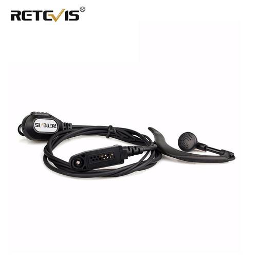 New G-Shape Ear Hook Microphone Walkie Talkie Earpiece Headset For Retevis RT82/RT87/RT83/Ailunce HD1 Radio Accessories J9127A