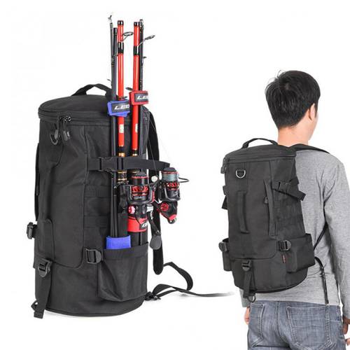 23L Unisex Multifunctional Fishing Tackle Bags Outdoor Backpack Trekking Single Shoulder Crossbody Bags Fishing Bags Pesca 7