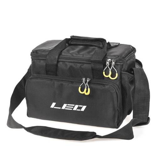 LEO Waterproof Fishing Bag Large Capacity Multifunctional Lure Fishing Shoulder Bag Lure Reel Shoulder Waist Backpack Bag