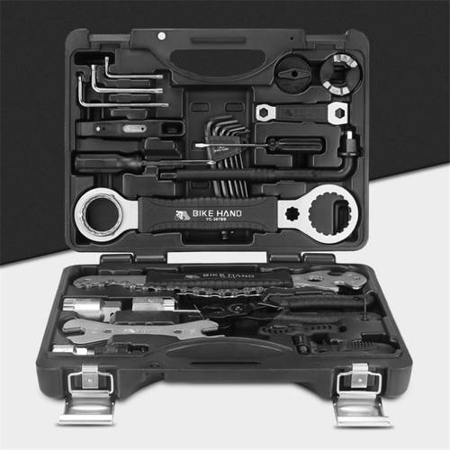 Repair Tool BIKE HAND 18 in 1 Combination Suit YC-721-CN Bicycle Multi-function Case Professional Maintenance box