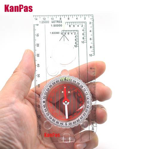 KANPAS military compass /outdoors navigation compass for hiking/map drawing compass/School compass /MA-40-3s