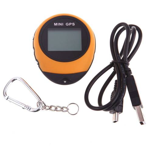 Rechargeable Mini GPS Navigation Locator GPS Receiver Anti-Lost Waterproof Handheld GPS Electronic Compass For Outdoor Travel