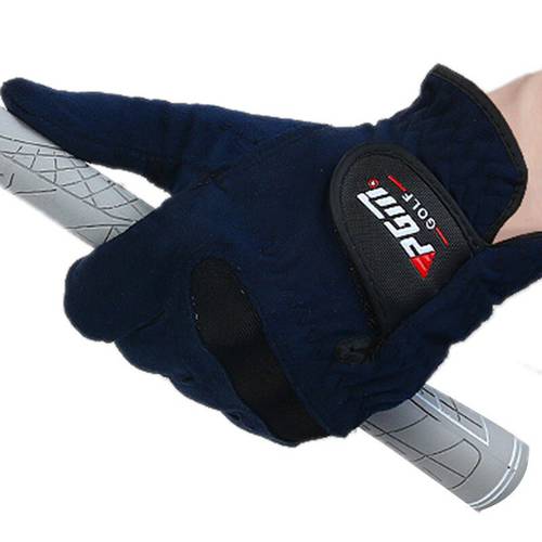 2020 New Men Right Left Hand Golf Gloves Sweat Absorbent Microfiber Cloth Soft Breathable Abrasion Gloves Anti-Slip Gloves