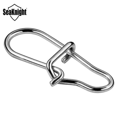 SeaKnight 50PC Stainless Steel Fishing Connector 0 1 2 Fishing Accessory Strong Drag 27 38 45KG 13 15 17mm Fishing Tool Snap
