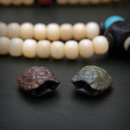 EDC Bronze Knife Beads A Pendant Paracord Outdoor DIY Decorations Bronze Camping Gear EDC Tools