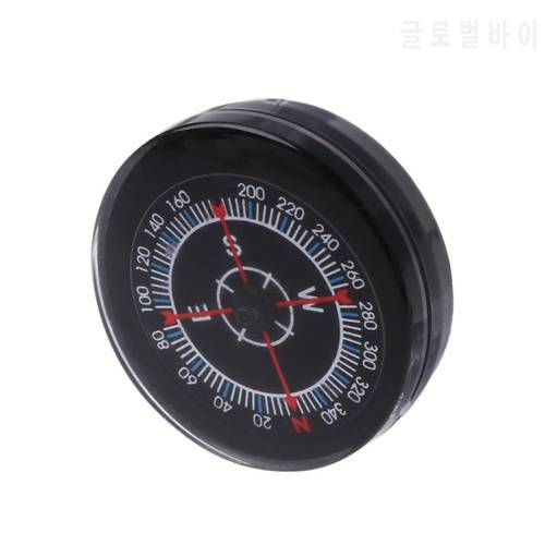 New Portable Mini Oiling Survival Button Compass Hiking Camping Practical Guider
