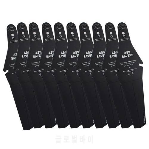 10pc MTB Road Bike Fender Saddle Mudguard Ass Removable Part Accessories Rear Mountain Bike Wings Fender For Bicycle Accessories