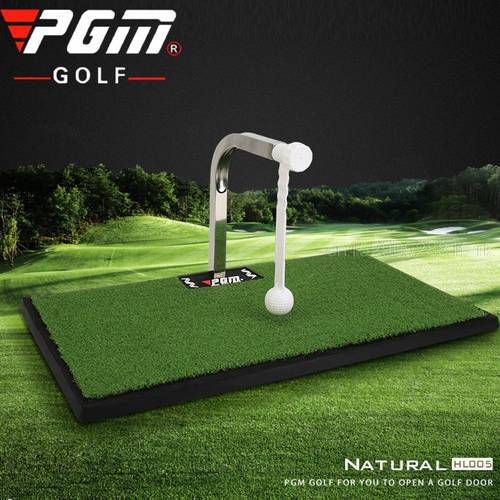 Pgm Professional Golf Swing Putting 360 ° Rotation Golf Practice Putting Mat Golf Putter Green Trainer Beginners Training Aids
