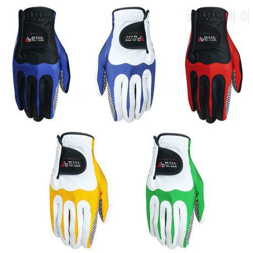 Catazer New Men&39s Golf Fiber Cloth Gloves Left/Right Hand GloveMagic Elastic Particles Women Slip-resistant Accessories