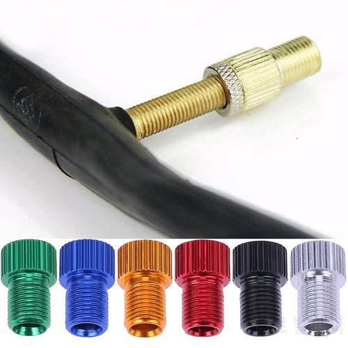 4/10pc Presta to Shrader Valve Adapter Bicycle Road Bike Tire Valve Adapters Tube Tool Converters Cycling Bicycle Pump Accessory