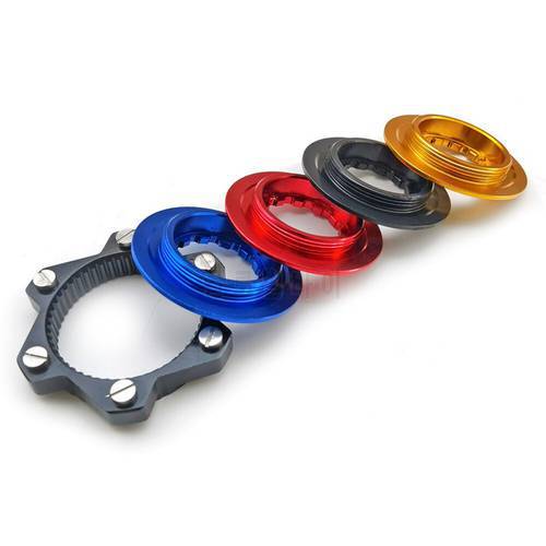 Centerlock 6-hole Adapter Center Lock Conversion 6 hole Brake Disc 6 Bolt Bicycle Middle lock conversion seat lock cover