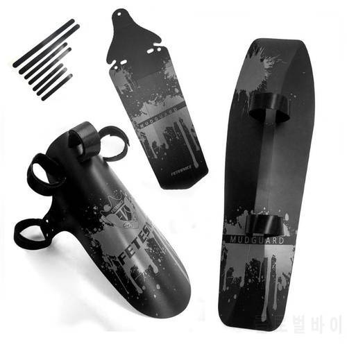 Bicycle Mudguard Set Cycling Accessory Bike Fenders Downtube/Front /Rear mud guard for MTB Road Bike Accessories 3 Pieces