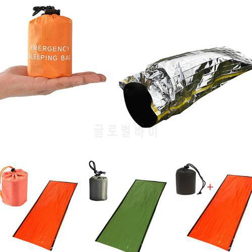 Waterproof Lightweight Thermal Emergency Sleeping Bag Survival Blanket Bags Camping, Hiking, Outdoor, Activities