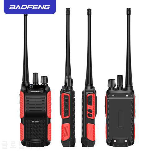 Walkie Talkie Baofeng BF-999S 4/5G high power 8W 4800mAh Two-way Radio 50km CB Radio FM Transceiver USB charge directly upgrade
