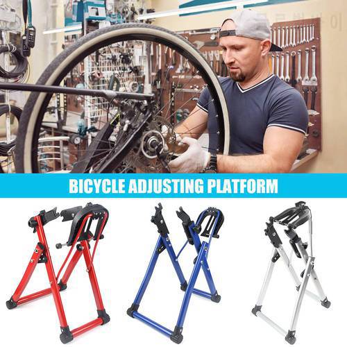 Hot Sale Bicycle Wheel Truing Stand Portable Bicycle Wheel Truing Stand MTB Mountain Road Bike Home Mechanic Truing Stand