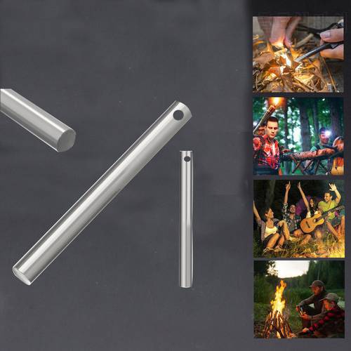 5PCS Alloy Magnesium Rod Camping Survival Igniter Magnesium Metal Rod Mg High Purity High Quality EDC Outdoor Accessories