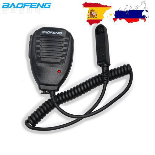 Original BAOFENG UV-9R Plus Handy Microphone Waterproof Speaker Mic For Baofeng UV9R Plus BF-A58 UV9R BF-9700 S56 Walkie Talkie
