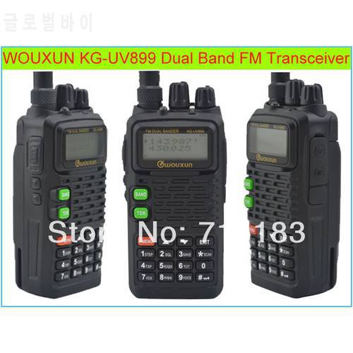 Wouxun KG-UV899 Dual Band VHF: 136-174MHz & UHF:400-520MHz FM Portable Two-way Radio