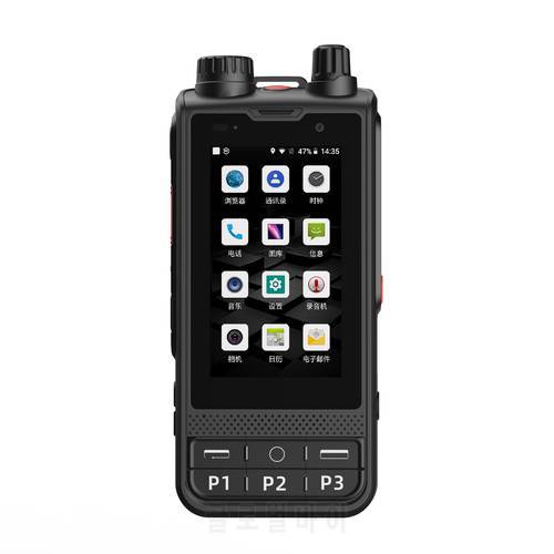 W6 4G LTE Network Radio Android 8.1 Phone GPS Wifi 4200mAh Battery Zello PTT Walkie Talkie Phone