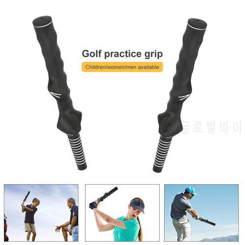 1 PC Portable Golf Swing Trainer Training Grip Standard Teaching Aid Right-Handed Practice Aids for Right Left Hand Golfer Golf