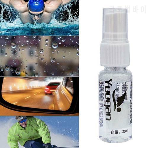20ML Solid Anti-Fog Spray for Swim Goggles Glasses Dive Mask Lens Cleaner Sports Glasses Empty Bottle Can Use When Add Water