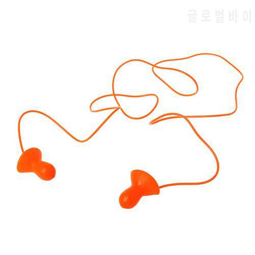 Soft Silicone Corded Earplug Swimming Ears Protect Reusable Noise Reduction Tool Noise Reduction Swimming Earmuff