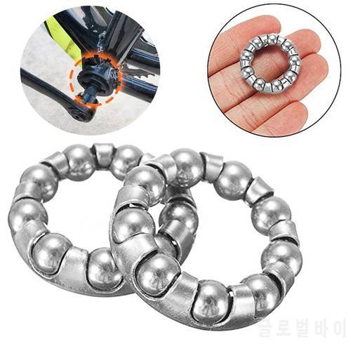 Bike Ball Bearing Retainer Replacement Stainless Mountain Bike Parts Repair Accessories Durable Bicycle Steel Ball Bearing 5