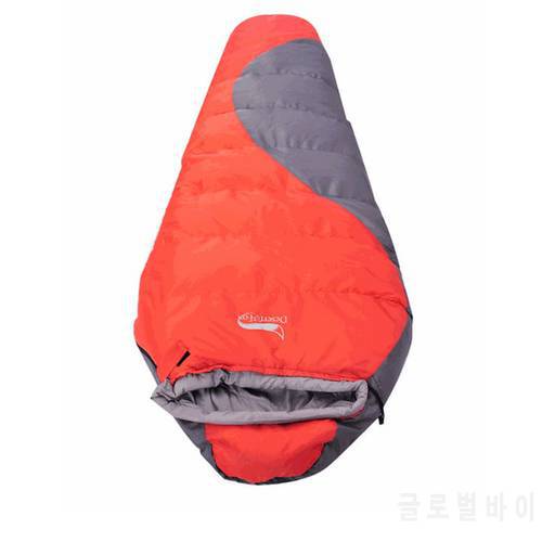 Hot sale free shipping 1.7KG 210T Adult ultralight outdoor camping sleeping bag winter thick warm mummy sleeping bag lunch rest