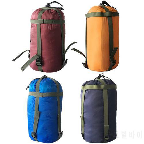 Durable Sleeping Bag Storage Bag Outdoor Hiking Camping Portable Sleeping Bag Winter Compression Pack Travel Hammock Storage Bag
