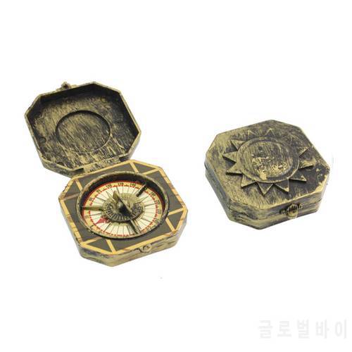 Vintage Hallowmas Party Fancy Toy Compass for Decoration Toy Compass Gift Kids Compass