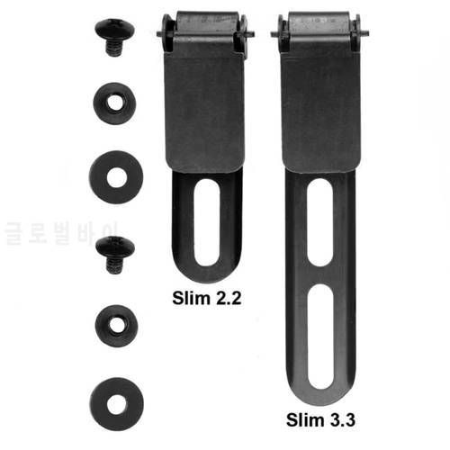 UltiClip Slim 3.3 2.2 Clips KYDEX HOLSTER CLIPS K Sheath Waist Clip System Scabbard Back Clip
