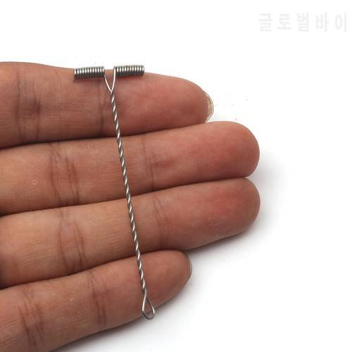 Rompin 10Pcs/lot Lure Balance use For Steel wire Fishing line cross DIY 6/8/10/12cm T-shape Fishing Accessories 3 way Connector