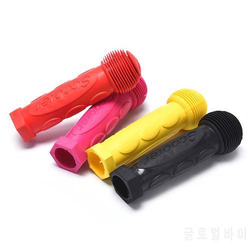 New Arrival 1 Pair Of Rubber Skateboard Scooter Handlebar Grips Children Bike Bicycle Grip