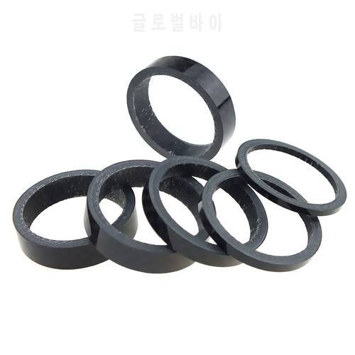 6pcs Carbon Fiber Bicycle Handlebar Headset Washer MTB Mountain Road Bike Stem Front Fork Spacer Gasket Ring Cycling Accessories