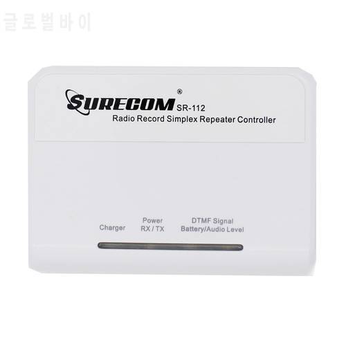 Surecom SR-112 Radio Record Simplex Controller Ripetitore con Cavo per Cellulari e Ham Radio Walkie Talkie