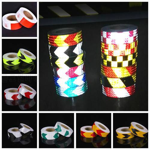Bicycle Accessories Bike Reflective Stickers Strip MTB Bicycle Wheel Sticker Fluorescent Tape Reflector Sticker Cycling Decor