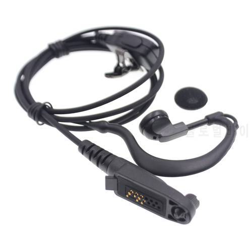 G-type Earhook Earpiece Thick Braided Wire Walkie Talkie Headset For UNIWA B8000 Handheld Transceiver