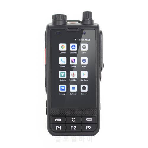 ANYSECU Unlock 4G Network Radio W6 Android 8.1 LTE Mobile Phone 4200mAh POC Walkie Talkie Work with Real-ptt Zello Pocstars