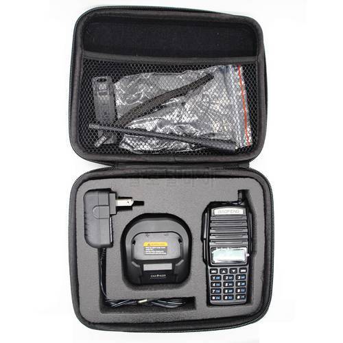 2pcs Nylon Carry Case Holder Walkie Talkie two way Radio Bag For Yaesu Kenwood WOUXUN TYT Baofeng UV-82 BF-888S storage bag