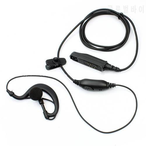 BAOFENG Walkie Talkie Earpiece With PTT Mic Headset For Baofeng UV-XR A-58 UV9R UVXR Plus GT-3WP UV-5S Handheld Two Way Radio