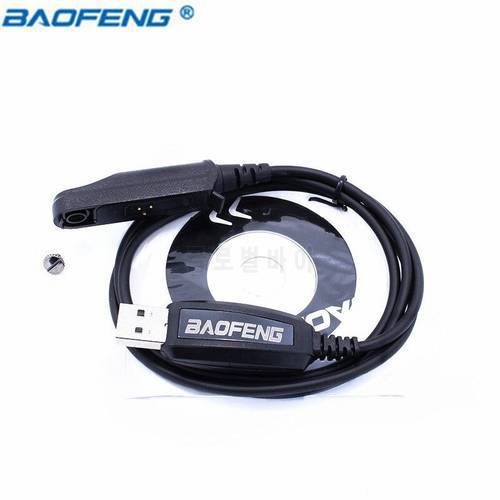 Baofeng UV-9R Waterproof USB Programming Cable Driver CD For BaoFeng UV-XR A-58 UV-9R Plus GT-3WP UV-5S Waterproof Walkie Talkie