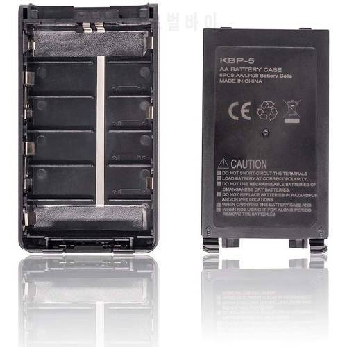 KBP-5 AA Alkaline Refillable Battery Case Compatible for Kenwood Radio TK-2140 TK-2160 TK-2170 TK-2360 TK-3140 TK-3160 TK-3170