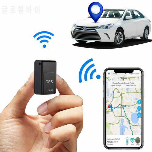 New Mini GPS Tracker Vehicle Strong Magnetic Free Installation GF07 Tracking Anti-loss Locator Personal Tracking Object Tracker