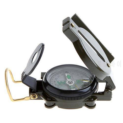 Useful Military Outdoor Campass Camping Hiking Army Style Survival Marching Metal Compass