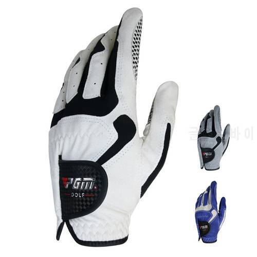 Pack 1 Pcs Golf Gloves Men&39s Left/Right Hand Fiber Cloth Soft Breathable With Anti-slip Granules Golf Gloves Golf Men